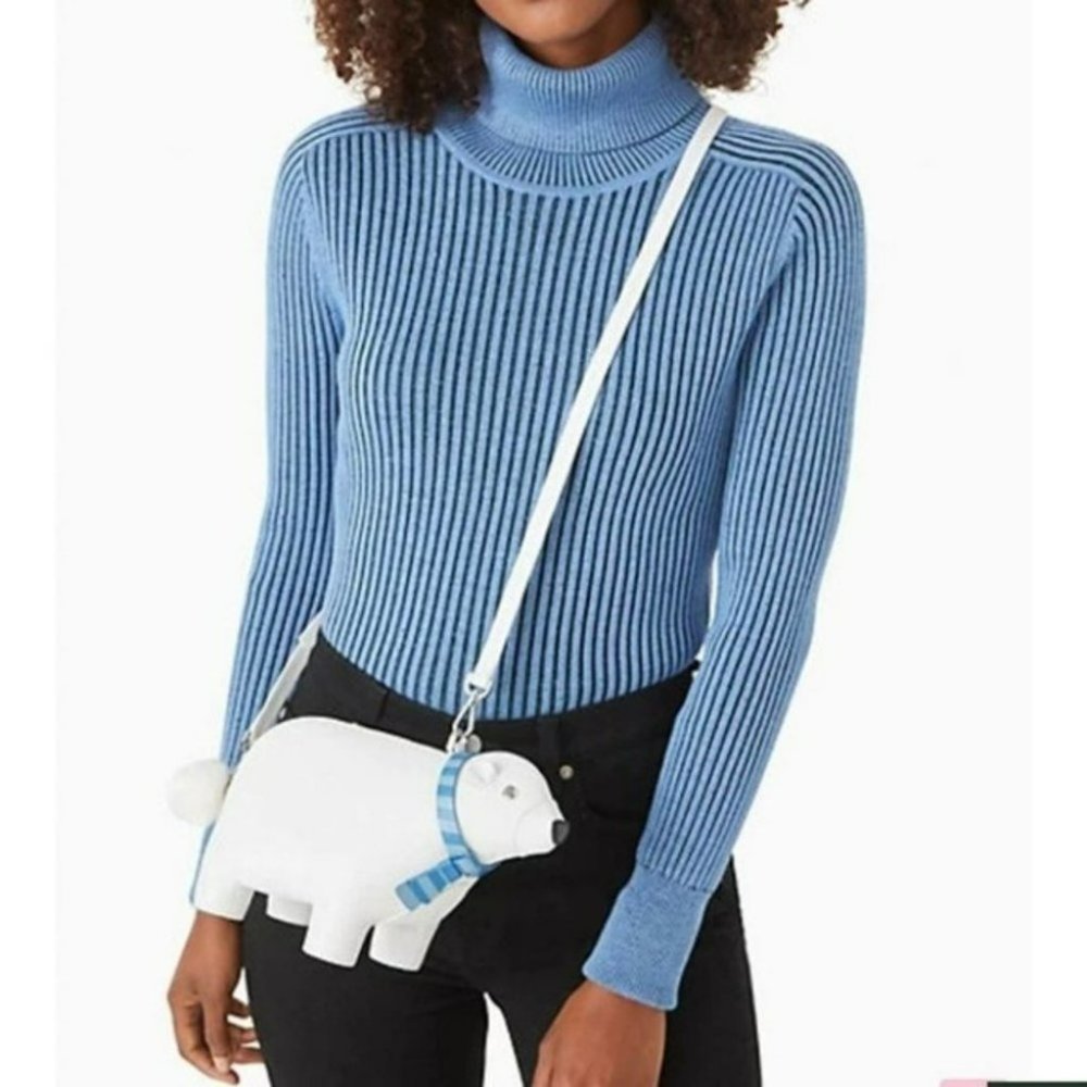 Kate spade purse arctic friends polar bear crossbody new - Picture 10 of 10